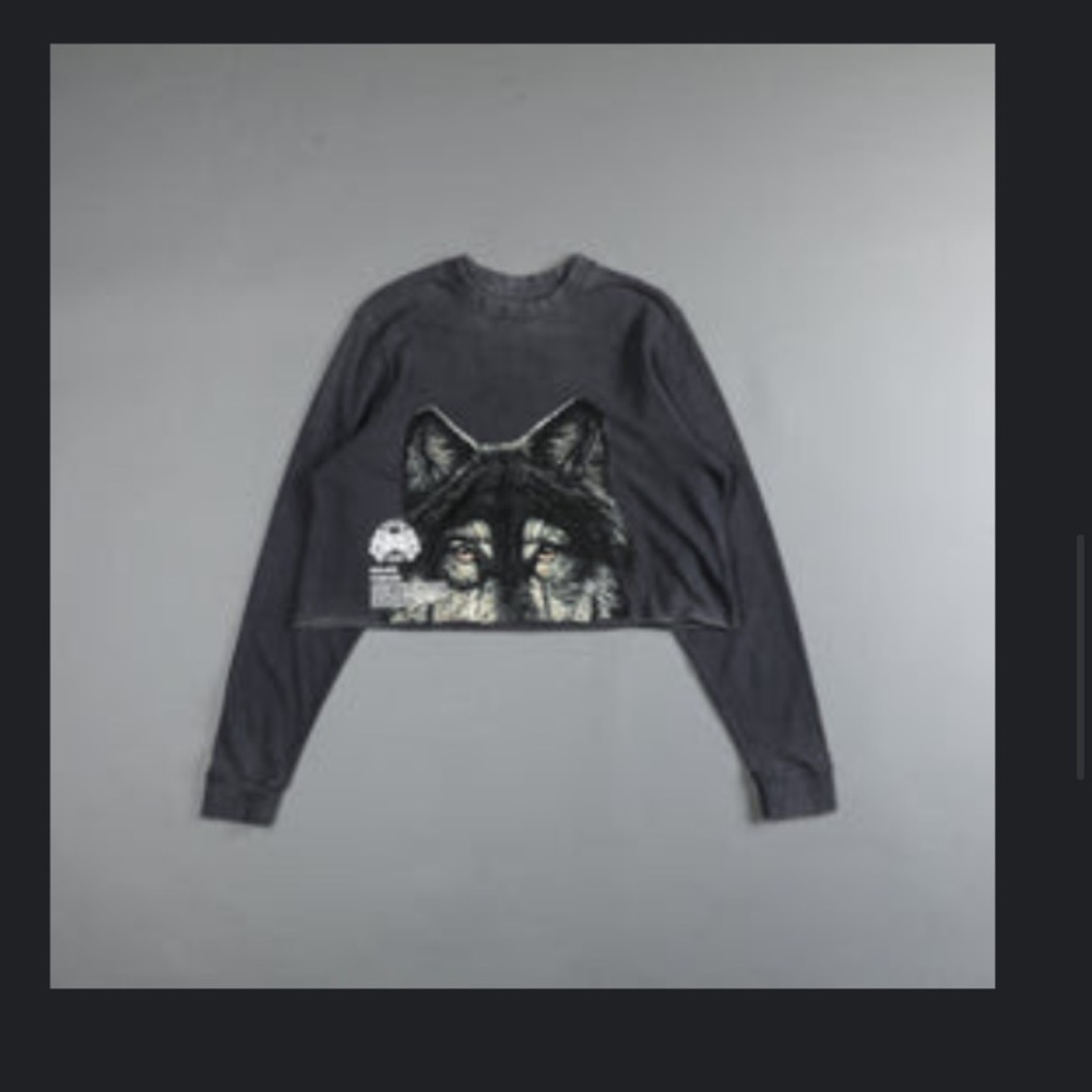 Darc Sport Cropped Long Sleeve Tee
